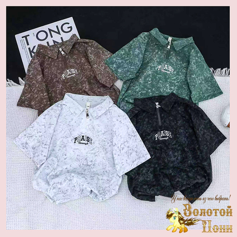 Футболка-поло хлопок м (6-10) 260112-W416