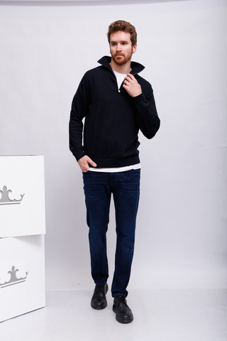 BALDESSARINI Джемпер из хлопка, шелка и кашемира