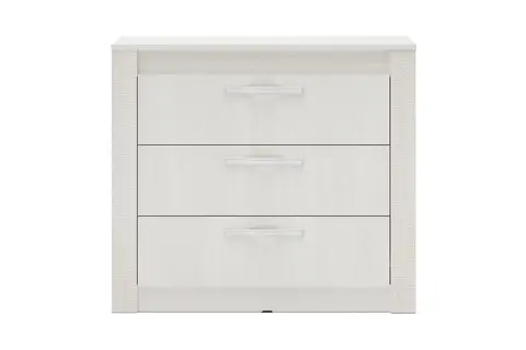 Комод Монако с ящиками КМ-15 ясень белый