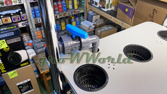 Домашняя стеллажная многоярусная гидропонная установка 4 ЯРУСА 2250х650х530мм до 40 растений