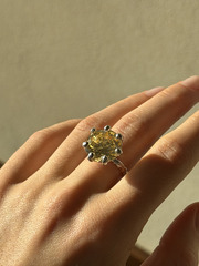 Кольцо Yellow La Princesse