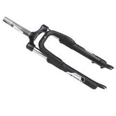 Вилка 24" ZOOM CH-386A-D50 1-1/8" безрезьб/аморт/диск/алюм/сталь/мат. черный/110274