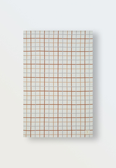 8065-332 Плед вязаный (клетка)