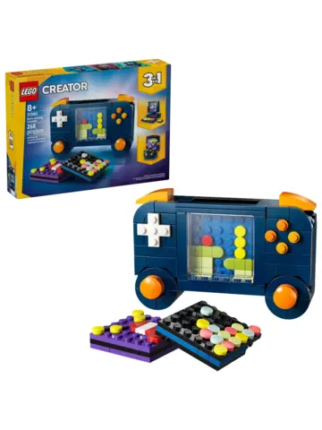 Конструктор Creator 31380 Ретро Игровая консоль 3в1