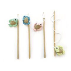 Mpets игрушка-дразнилка для кошек Рыбка 35 см