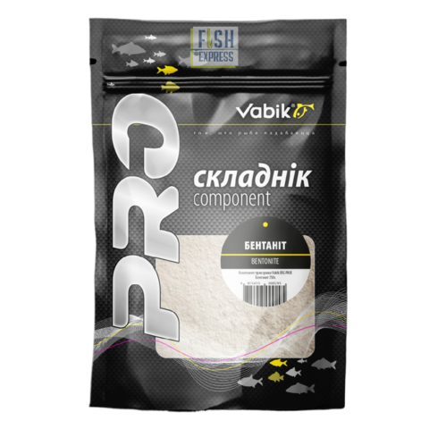 Компонент прикормки Vabik BIG PACK Бентонит 750г (продажа от 5 шт)
