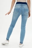 Джинсы для беременных (SKINNY) 11483 голубой