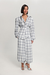 Брюки в клетку