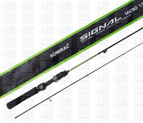 Спиннинг Admiral Signal Micro тест 0,3-2,5 г длина 168 см вес 64 г
