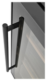 Винный шкаф Zugel ZCWF331DB черный