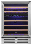 Винный шкаф Temptech Premium WPQ60DCS нерж. сталь