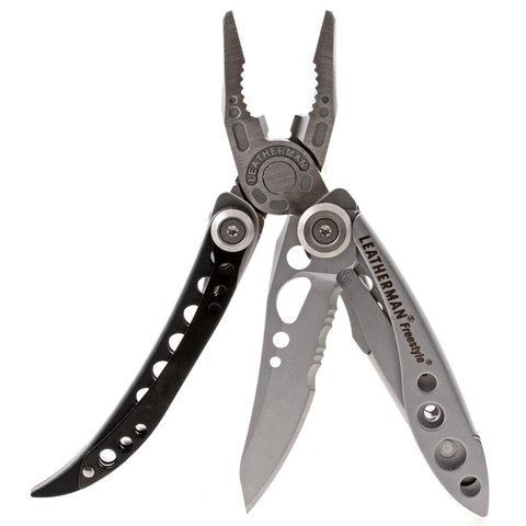 Мультитул Leatherman Freestyle St. Steel, 87,6 mm, 5 функций, чёрный (831121)