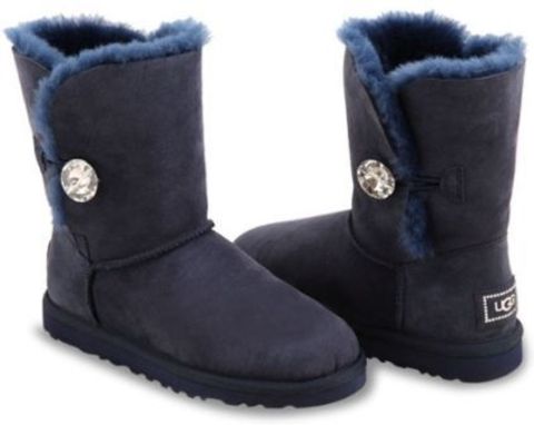 UGG Bailey Button Bling Navy