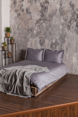 Постельное белье 1.5 спальное Luxberry Daily Bedding стальное