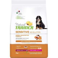 Сухой корм для щенков TRAINER Natural Sensitive No Gluten Puppy & Junior Medium & Maxi (для средних и крупных пород)