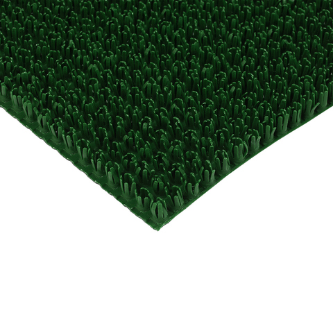 Коврик-дорожка 0,90*15м Vortex - ТРАВКА на противоскользящей основе, темно-зеленый