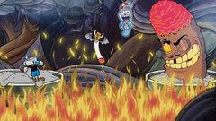 Cuphead + The Delicious Last Course (диск для PS4, интерфейс и субтитры на русском языке)