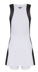 Теннисное платье EA7 Woman Jersey Dress - white