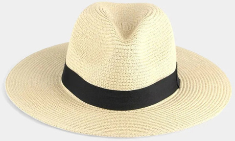 Картинка шляпа Skully Wear Straw Hat ivory - 3