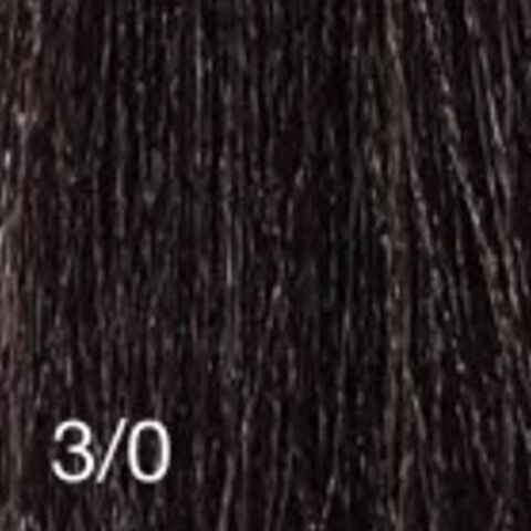 3/0 темно-каштановый краситель для волос Lisap LK OPС 100 мл.