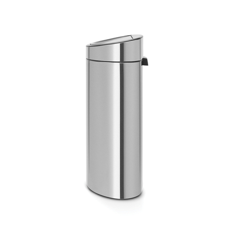 Мусорный бак Touch Bin new двухсекционный 10/23л Brabantia Стальной матовый