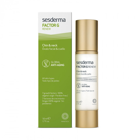 SESDERMA Factor G Renew Facial Oval & Neck Омолаживающее средство для овала лица и шеи