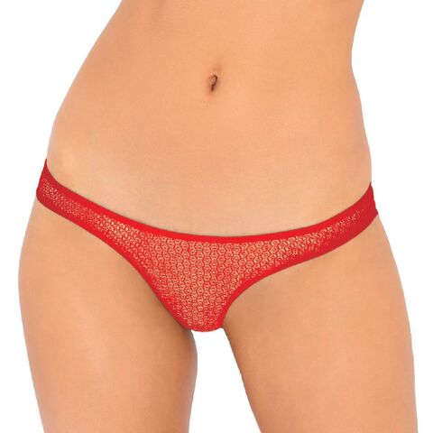 Соблазнительные трусики-бикини Pure NV Crotchless Panty - Rene Rofe 1144
