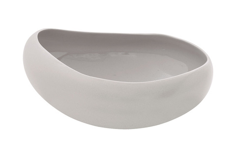 Тарелка суповая 19см Easy Life Organica серая