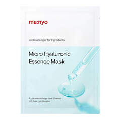 Manyo Micro Hyaluronic Essence Mask тканевая маска с микро гиалуроновой кислотой для обезвоженной кожи