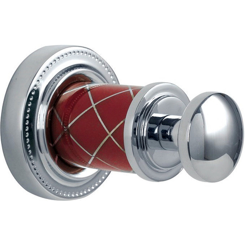 Boheme 10906-R-CR Крючок MURANO CHROME (рубиновое)_Комплект