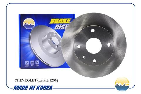 ДИСК ТОРМОЗНОЙ ПЕРЕДНИЙ GENTRA, LACETTI AMD