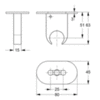 Держатель лейки Ideal Standard IdealRain Pro B9846AA