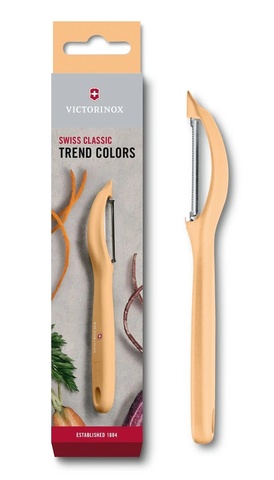 Универсальная овощечистка Victorinox  Swiss Classic Trend Colors, Light Orange  (7.6075.92)