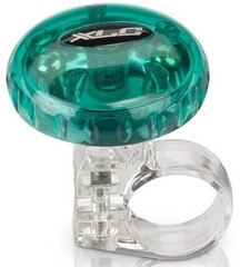 Звонок велосипедный XLC Mingun DD-M12 green transparent, 36 mm