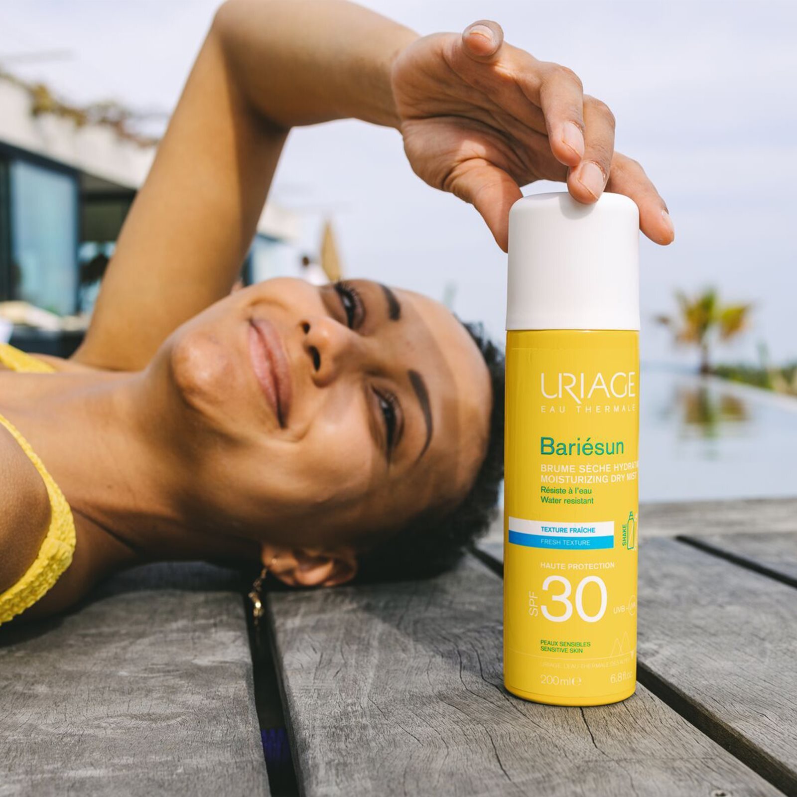 Uriage спрей для загара SPF 30 Bariésun Dry Mist SPF 30 купить в Москве |  Доставка по России.