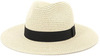 Картинка шляпа Skully Wear Straw Hat ivory - 4