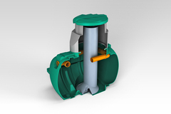 Биофильтр "Rostok" плюс ЭкоПром(170x112x184см;черный) - арт.555800