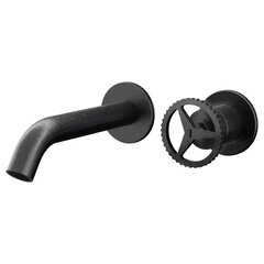 Remer Chrono CH15PLCFP Смеситель для раковины, черный брашированный хром фото