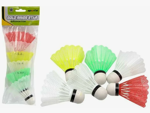 Волан для бадминтона (6 шт в пакете)