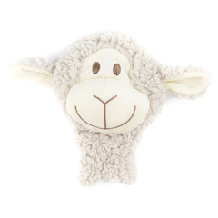 AROMADOG игрушка для собак BIG HEAD овечка 18 см с пищалкой, серая