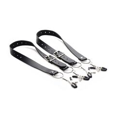 Ремни с зажимами для половых губ Spread Labia Spreader Straps with Clamps - 