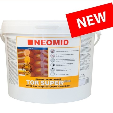 Neomid Top Plus Super для защиты торцов древесины
