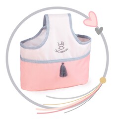 DeCuevas Коляска для кукол трансформер 3 в 1 с сумкой, высота ручки 73 см, серия Фанни (80586)