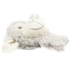 AROMADOG игрушка для собак BIG HEAD овечка 18 см с пищалкой, серая