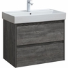 Aquanet 287890 Тумба Nova Lite 75 2 ящ. цв. дуб серый (287890)