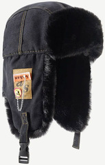 Шапка-ушанка Skully Trapper LFM-168 black