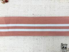 Подвязы трикотажные, ш. 6 см, L 120 см, розовый