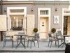 Кресло пластиковое Siesta Contract Paris, темно-серый