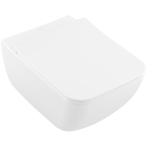 Villeroy&Boch 4611 RL R1 Унитаз подвесной VENTICELLO 375x560 CeramicPlus (с сиденьем)