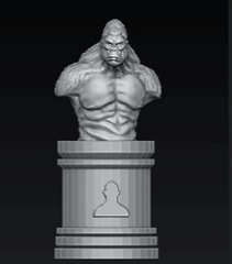 Силиконовый молд Шахматная фигура Воины